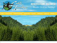 Tablet Screenshot of cablejunctionadventures.com